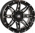 High Lifter Wheel - HL22 - Front/Rear - Gloss Black w/Machined - 14x7 - 4/137 - 4+3 (+10 mm) [14HL221137]