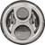 JW SPEAKER Headlight - Chrome [0554961]