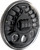 JW SPEAKER Adaptive 2 LED Headlight - 7" with Mount - Black [0555051]