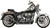PAUGHCO 1-3/4" “Side by Side” Upsweep Fishtail Exhaust System - '00-'17 Twin Cam - Chrome [726SBS]