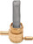 GOLAN PRODUCTS "Click-Slick" Fuel Petcock - 6-AN - Black - 22mm [763126BLK]