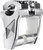 ROX SPEED FX Patriot Series Pivoting Handlebar Risers - 3" - Chrome [4RP3RX02]