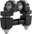 ROX SPEED FX Elite Anti-Vibration 2” Pivot Handlebar Risers - Black [1RAV2SEK]