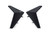 PUIG 21475J DOWNFORCE SIDE SPOILERS BLACK DUC