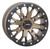 SYSTEM 3 14S3-3256 SB4 BL WHEEL 14X7 6+1 (+45MM) 4/156 MATTE BRONZE/BLACK