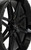 SYSTEM 3 24S3-7155 ST7 WHEEL 24X9 5+4 (0MM) 5/4.5 GLOSS BLACK