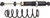 SP1 SM-08924S GAS SKI SHOCK W/SPRING S-D