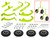 SP1 SC-12010-1 SKI PROTEC DOLLY SET WITH PREMIUM WHEELS
