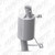 MBRP 235T211 SILENCER TRAIL STNLS A/C 6000 SERIES S/M