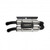 MBRP AT-9517PT DUAL STACKED SLIP-ON SYSTEM W/ PERFORMANCE MUFFLER BLK TIP