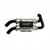 MBRP AT-9520PT DUAL STACKED SLIP-ON SYSTEM W/ PERFORMANCE MUFFLER BLK TIP