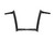 BAGGERNATION OEMB125-16 B 16" OEM MONKEY BARS BLACK `86-13 FLTR, 95-23 FLHR
