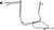 BAGGERNATION MBBPW-14 C 14" MONKEY BAGGER BAR PREWIRED CHROME `14-23 FLH/FLT