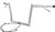 BAGGERNATION OEMPW-15L-12 C 12" OEM MONKEY BAR PRE WIRED CHROME `15-23 FLTR