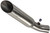 VOODOO VECBR6F4IK1P SINGLE SHORTY SLIP-ON EXHAUST POLISHED