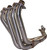 VOODOO VPEHR6VK6N SHORTY EXHAUST HEADPIPE ONLY NATURAL