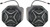 SSV WORKS US2-C65U-CGN CAGE MOUNT PODS PAIR POL