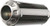 HOTBODIES 61502-2404 MGP EXHAUST SLIP-ON CARBON FIBER STAINLESS END CAP
