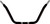 WILD 1 WO517B CHUBBY 8.5" RG BAR SATIN BLACK