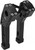 KENS FACTORY KFR-01 NL 1" X-RISER 8" PULLBACK BLACK