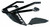 ZBROZ K40-0601-01 ZBROZ BLK FRONT BUMPER POL S/M