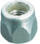 WOODYS ALN2-4500-M BIG NUTS W/NYLOC INSERT 5/16" 1000/PK