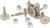 WOODYS SSP-1075-M SIGNATURE SERIES STAINLESS STEEL STUDS 1.075" 1000/PK