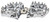FLO MOTORSPORTS FPEG-800V4CR MINI MOTO BOARDS HD CHROME