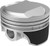 KB PISTONS KB921C.005 FORGED PISTONS EVO 80CI 10.5:1 .005