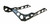 SPG D-SDRB605-FBK REAR BUMPER FLAT BLACK S/D 154" EXPERT