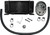 JAGG 750-2300 LOWMOUNT 10-ROW OIL COOLER BLACK