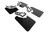 Rally Armor 24-26 Toyota Tacoma Gen 4 Black UR Mud Flap w/Red Logo - MF114-UR-BLK-RD