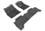 3D MAXpider 05-11 Toyota Tacoma Double Cab Kagu Black Full Set - L1TY05701509