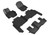 3D MAXpider 20-24 Mercedes-Benz Gls-Class 7 Seat (X167) Kagu Black R1 R2 R3 - L1MB13801509
