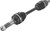QuadBoss 14-19 Honda TRX420FA2 FourTrax Rancher 4x4 AT DCT PS Front Right Side Rugged Axle - 609095