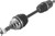 QuadBoss 01-04 Honda TRX500FA FourTrax Foreman Rubicon 4x4 AT (04) Front Right Side Rugged Axle - 609154