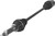QuadBoss 12-14 Polaris RZR XP 4 900 Rear Left Side Rugged Axle - 609207