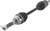 QuadBoss 05-06 Polaris Ranger 500 2x4 (03) Rear Right Side Rugged Axle - 609219