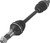 QuadBoss 18-21 Yamaha YFM450 Kodiak 4x4/EPS Rear Left Side Rugged Axle - 609252