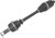 QuadBoss 15-17 Polaris RZR 900 XC Rear Left Side Rugged Axle - 609422
