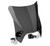 National Cycle Fits 44-51 mm. O.D. Mohawk Chrome Hardware/Curve Bracket/Windshield - Dark Tint - N2841-001