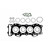 Athena 07-08 Kawasaki ZX-6R 600 Top End Gasket Kit w/o Valve Cover Gasket - P400250620053