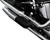 Kuryakyn Premium Ribbed Floorboards Without Adapter Wrinkle Black - 4357