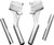 Kuryakyn Deluxe Neck Cover Kit 95-05 Touring Models Chrome - 8146
