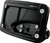 Kuryakyn Curved Horizontal Mount Side License Plate Holder Gloss Black - 3125