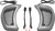 Kuryakyn Tracer Headlight Vent Accents Road Glide - 2947