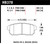 Hawk 03-07 RX8 HP+ Street Rear Brake Pads (D1008) - HB378N.565