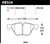 Hawk HP+ Street Brake Pads - HB534N.750
