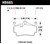 Hawk 2012-2015 Porsche Boxster DTC-60 Race Rear Brake Pads - HB665G.577