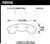 Hawk 06-10 Chevy Corvette (Improved Pad Design) Front HPS Street Brake Pads - HB658F.570